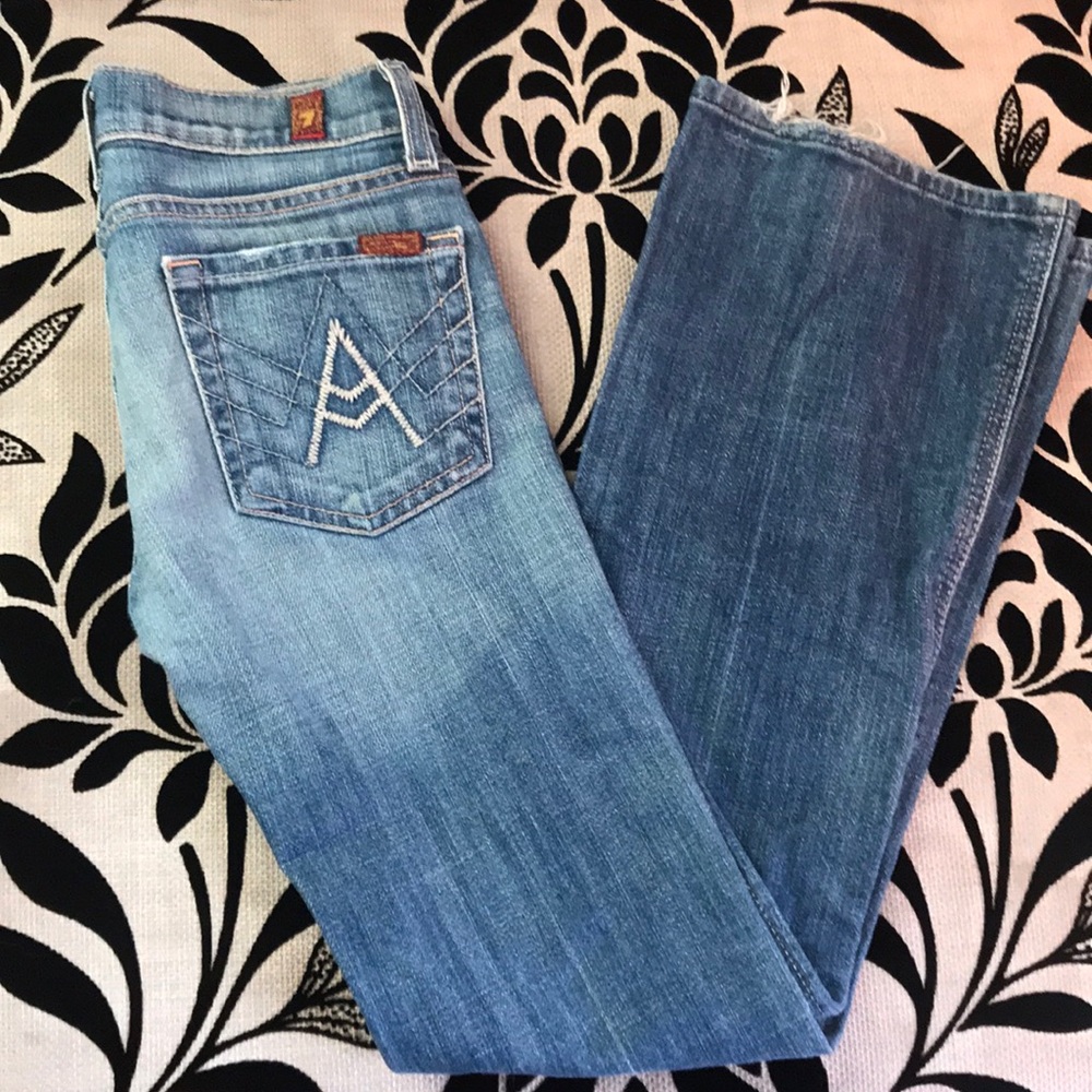 Girls 7 for all Man Kind jeans